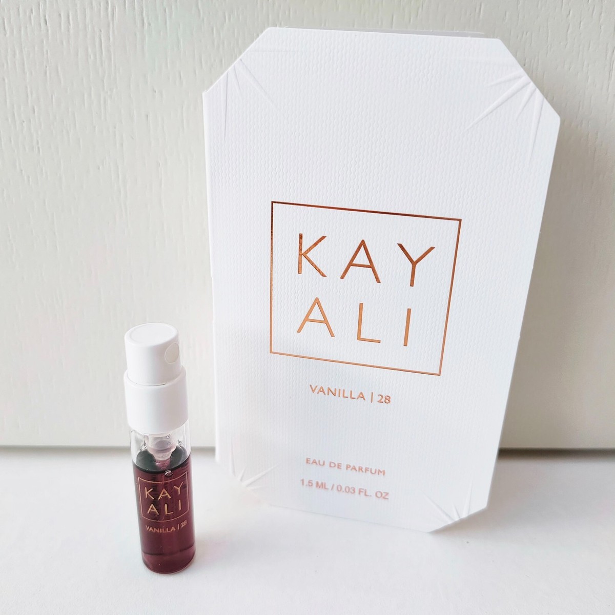 Kayali Vanilla 28 Eau De Parfum mini Spray Fragrance, 1.5ml, Brand