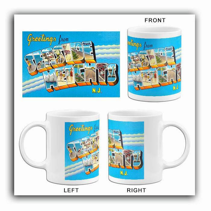 Greetings From Seaside Heights, New Jersey - 1930's - Postcard Mug | eBay