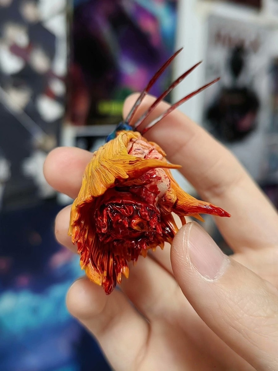 Painted 1/12 Sabretooth Broken Head Sculpt Fit 6'' Action Figure