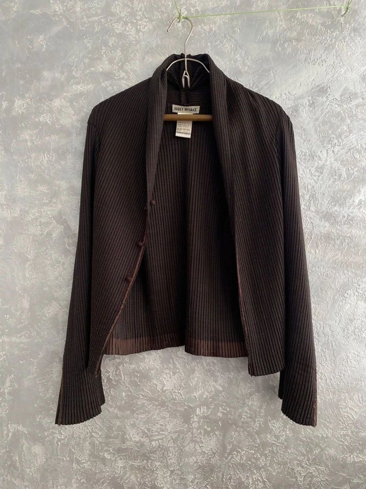 issey miyake women cardigan vintage - Image 2 of 4