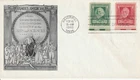 February 16 1940 Combo of 2 values FDC First Day Haverhill Massachusetts