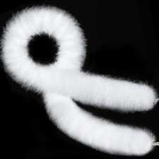 White Marabou Feather Boa - 45g 2 Yards Boas Feather for DIY Craft Clothes Ad...