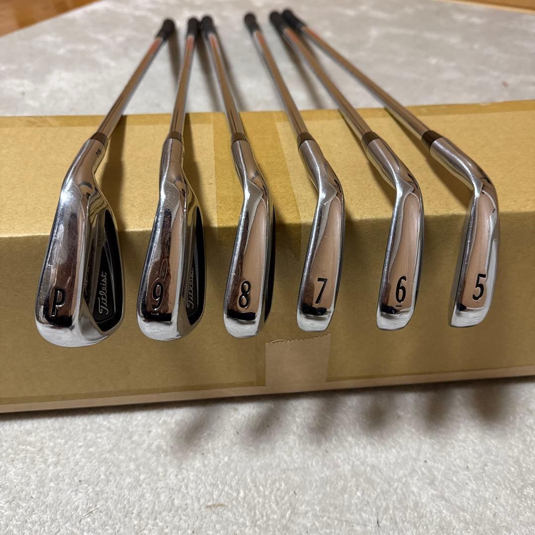 (Titleist) 716 AP2 Iron Set 6pcs 5-PW N.S.PRO MODUS3 TOUR 105 Flex S JAPAN USED