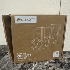 3 Pack Remote Control Outlet Wireless AC Power Outlets Light Switch Socket Plug