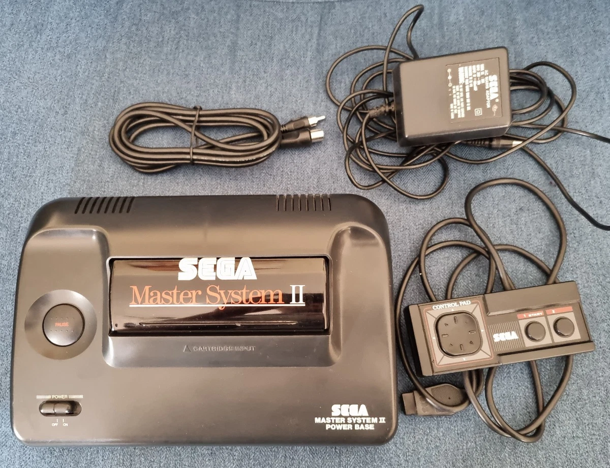 Console SEGA Master System 1 (MODEL 3010) PAL – Avec Manette Et Jeux Sonic