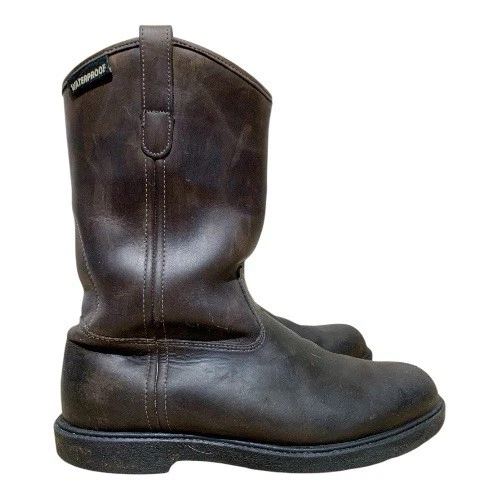 Botas de trabajo impermeables Redhead Rancher para hombre #W030233 talla 8,5 Foto 3 de 4