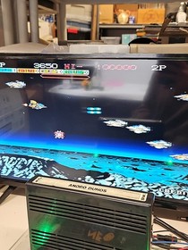 Andro Dunos Mvs Neo Geo Snk Cartridge 100% Authentic Tested *SECURITY SEAL*