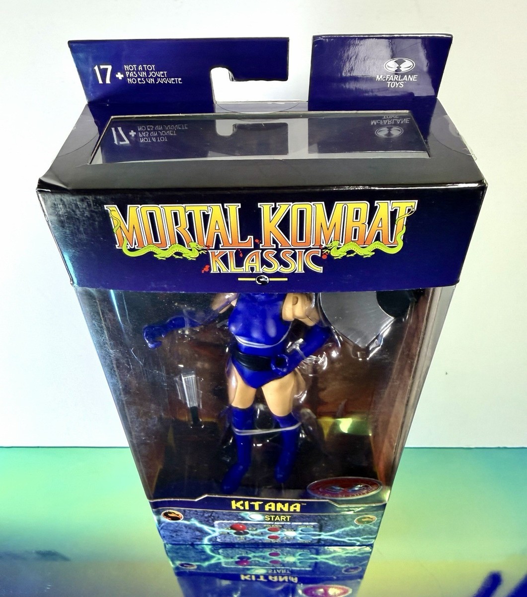 2025 McFarlane Toys Mortal Kombat Klassic: KITANA Action Figure