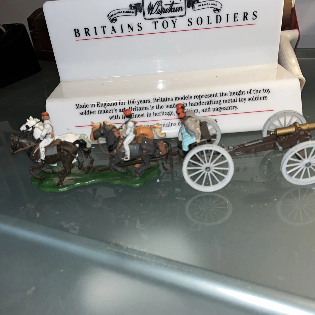Soldat Britains ACW 31017 - Guerre Civile Américaine, Métal, Quasi Neuf (exposé)