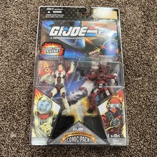 GI Joe 25th Anniversary Comic Pack Capt. Ace & Wild Weasel New Sealed 2007