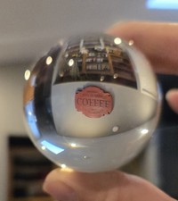 60mm Sparkling Clear Crystal Ball Photography Prop Magnify Glass FREE SHIPPING
