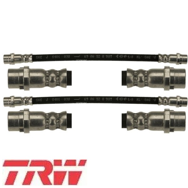 2X Bremsschlauch TRW PHA568 2 BremsschläUche Rechts Links Hinterachse-image