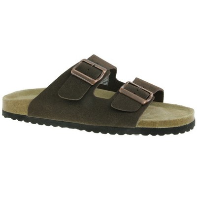 Supersoft 174 145 Herren Pantolette Sandale Hausschuh Lederfussbett Kork 