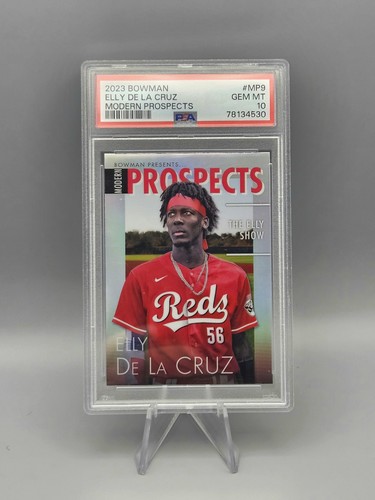 PSA 10 GEM (RC) Elly De La Cruz Modern Prospects Ref 2023 Bowman #MP-9 Cinn Reds