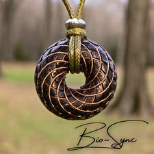Phi Torus Vortex Energy Pendant Quantum  Shun...
