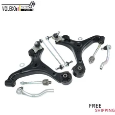 Front Control Arm Ball Joint Sway Bar Tie Rod Kit Fits For Honda Civic Acura ILX