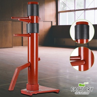 Wood Wing Chun Dummy Adjustable Target Training Kung Fu Man Chinese Martial Art