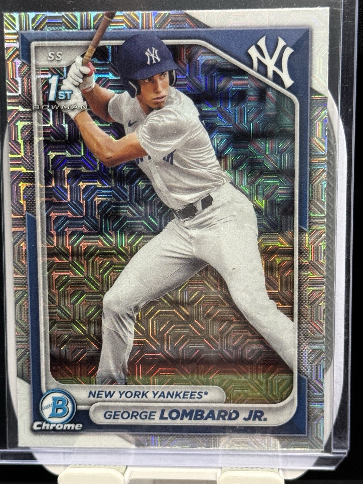 2024 Bowman - Chrome Prospects George Lombard Jr. #BCP-79 Mojo Refractor (RC)