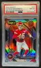 2024 Select Patrick Mahomes II Club Silver Prizm Die-Cut #223 Chiefs PSA 8