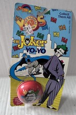 NOS VTG 1989 Batman THE JOKER HA HA HA The Radical Yo-Yo Spectra Star