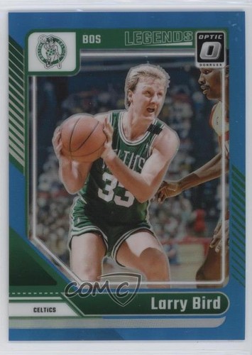 2024-25 Panini Donruss Optic Legends Aqua Prizm 24/225 Larry Bird #243 HOF