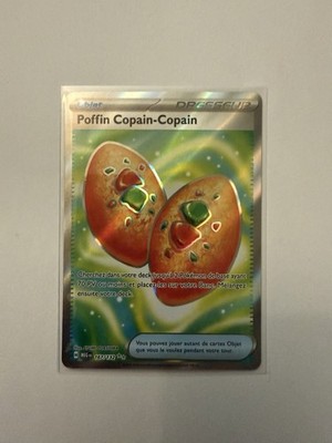 Pokemon Karte Poffin Freund-Freund 167/132 Full Art Mega Evolution ME01 Fr Neu