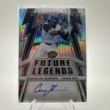 🔥 Chandler Simpson Auto Rays 2025 Panini Prospect Future Legends 🔥