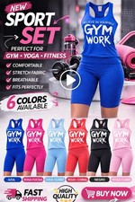 Adjustable two-pieces sport set for women