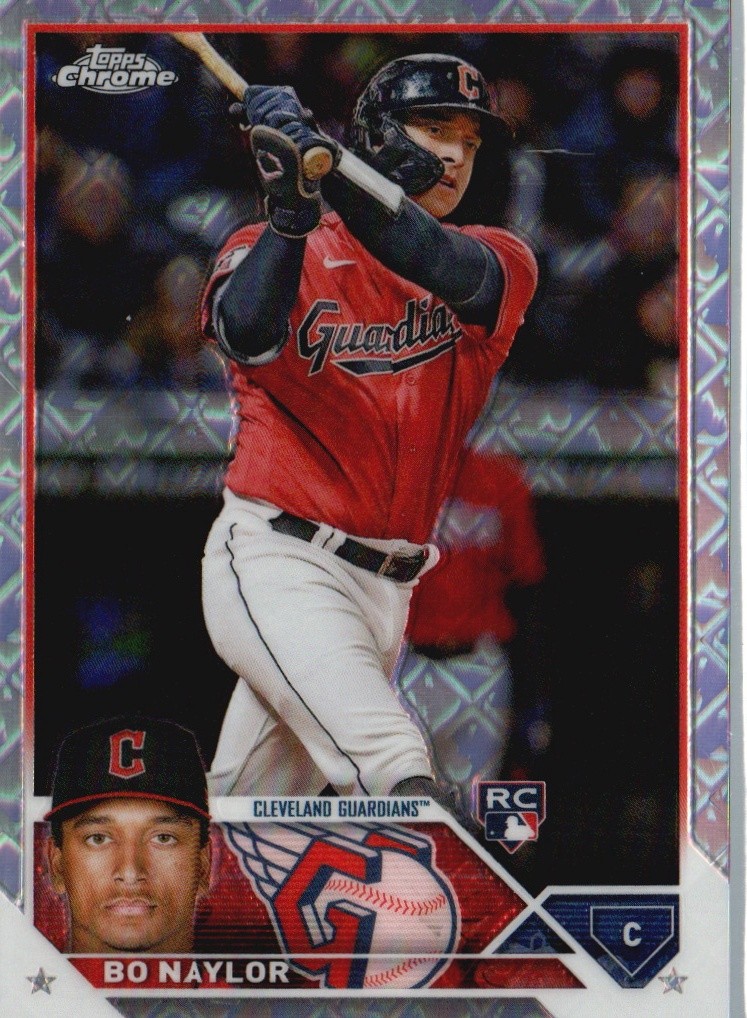 2023 Topps Chrome Logofractor Edition #54 Bo Naylor