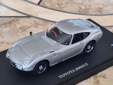Toyota 2000 Gt Kyosho Pre-Mf10 1/43 Rare Silver Color Used - Toy Car - M