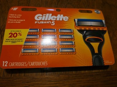 Gillette Fusion5+1 替刃・電動タイプ・12枚入り4箱セット Gillette Fusion5+1 替刃・電動タイプ・12枚入り4箱セット Gillette