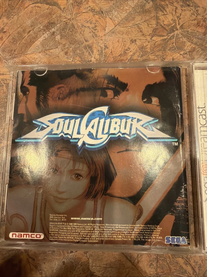 Soul Calibur (Sega DreamCast) Completo En Caja - Probado - Auténtico Foto 4 de 4
