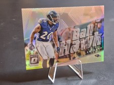 2017 Donruss Optic ED REED #13 Silver Holo Prizm AKA Ball Hawk Baltimore Ravens 