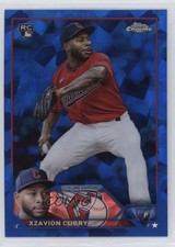 2023 Topps Chrome Sapphire Edition Xzavion Curry #513 17ok