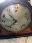 Vintage Sessions Solid Wood Mantle Clock As-Is Made in USA — photo 5