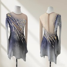 191 New Girls Kids Ice Figure Skating Dress Figure Skating Dress for Competition
