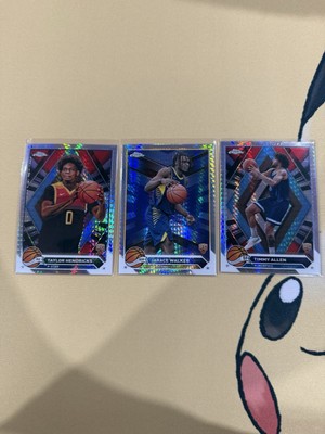 Topps Chrome 2023-2024 Rookie Hyper Variation 3 Card Lot Walker,Hendricks,Allen