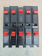 LOT OF 10 Cutler Hammer BR120 1 Pole 20 Amp Type C120 Circuit Breaker