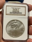 1995 $1 American Silver Eagle Coin NGC MS69 Brown Label *AUCTION*
