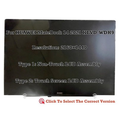 14'' Für HUAWEI MateBook 14 2021 KLVD-WDH9 2160×1440 LCD Montage Bildschirm Panel