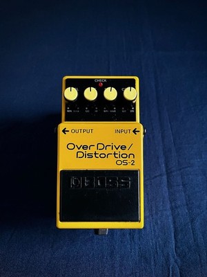 Boss OS-2 OverDrive/Distortion Effects Pedal Very Good