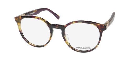 ZADIG & VOLTAIRE VZV267 MARCO DE GAFAS/GAFAS LENTES FORMA OVALADA SEGMENTO PREMIUM - Imagen 1 de 25