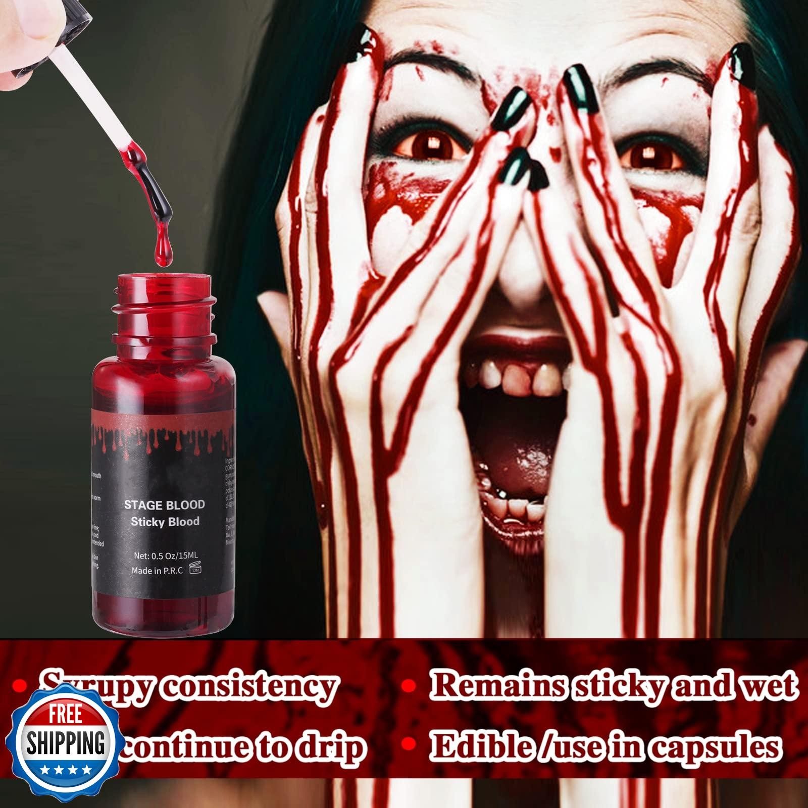 Mysense Liquid Latex Scar Wax SFX Makeup Kit for Fake Scars Wounds Burns Clow