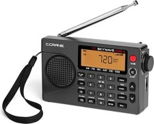 Skywave SSB 2 AM, FM, Shortwave, NOAA Weather  Alert, Scannable VHF Aviation Ba