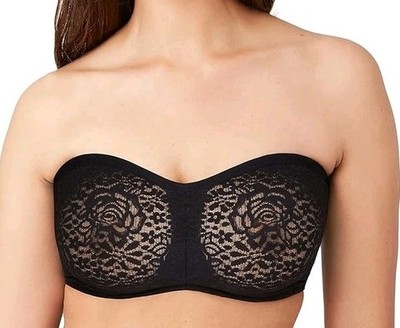 Wacoal Damen Halo Spitze Bügel BH mit trägerlosen/abnehmbaren Trägern