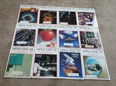 IEEE Spectrum Engineering Magazines 1989 Full Year Lot Of 12 Issues