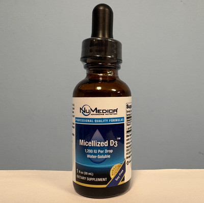 Micellized D3 1FL OZ, Nu Medica EXP 04/2026