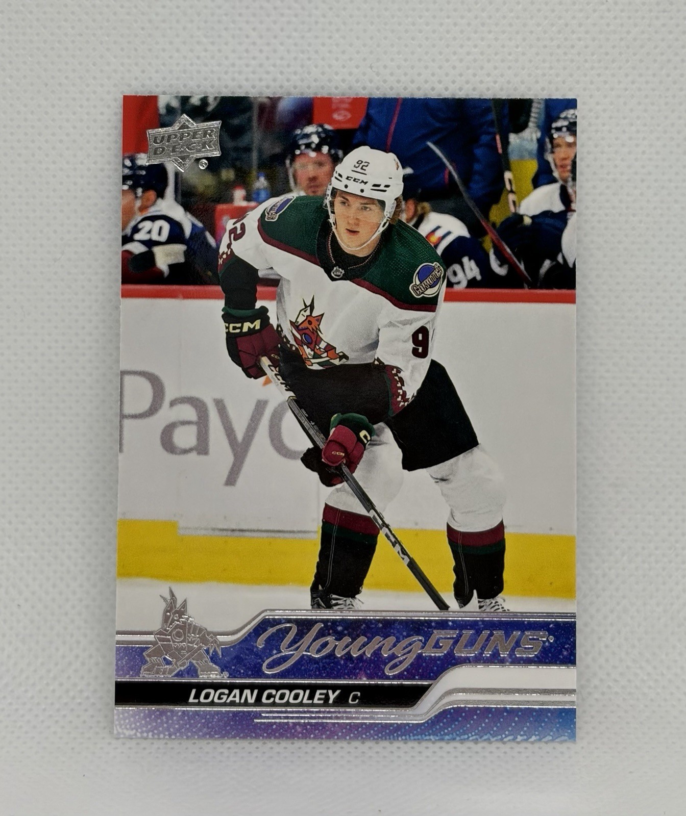 2023-24 Upper Deck Extended Series - Young Guns Logan Cooley #701 Arizona Utah