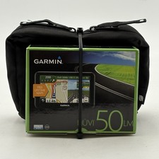 Garmin Nuvi 50LM GPS Navigator New Open Box Bundle w/ Accessories Incase Bag