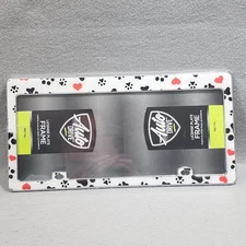 Auto Drive PAW PRINTS Metal License Plate Frame Walmart 2019 NEW Factory Sealed